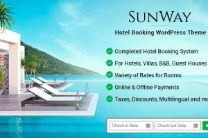 Sunway (v6.8.1) Hotel Booking WordPress Theme [Activated]