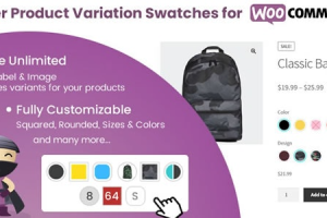 Super Product Variation Swatches v2.3 for WooCommerce