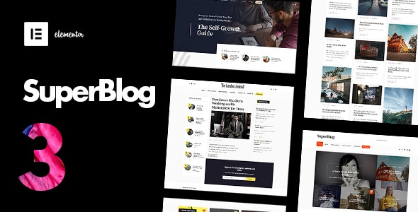 SuperBlog (v3.6) Powerful Blog & Magazine Theme