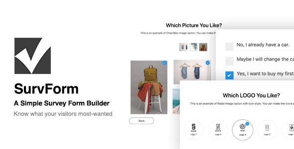 SurvForm v1.0.7.9 Survey Form Builder Plugin For WordPress