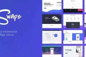 Swape - 应用展示和应用商店 WordPress 主题 2.2