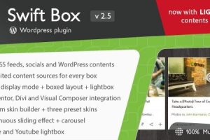 Swift Box v2.7.0 WordPress Contents Slider and Viewer [Activated]