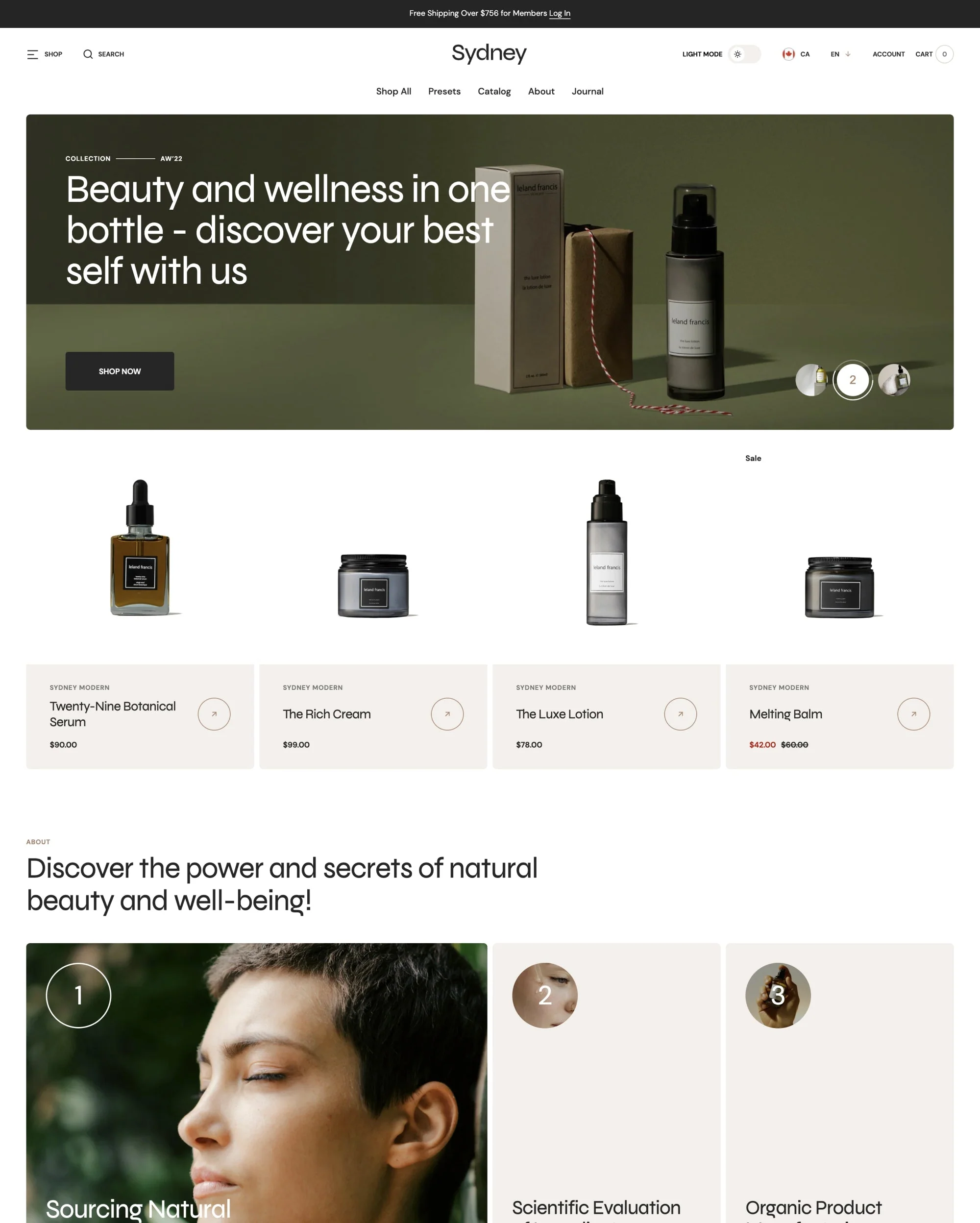 Sydney Shopify Theme v1.0.1 July 20, 2023