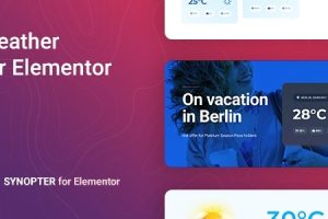 Synopter v1.1.10 – Weather for Elementor