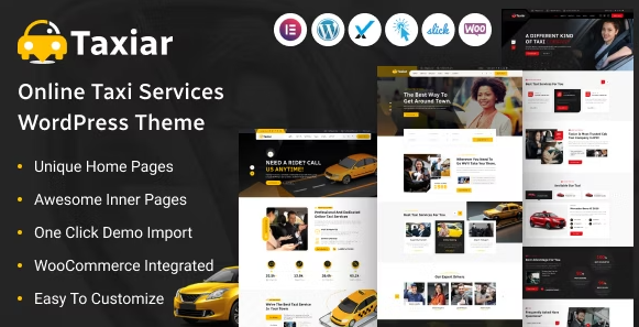 Taxiar v1.0.0 Online Taxi Service WordPress Theme