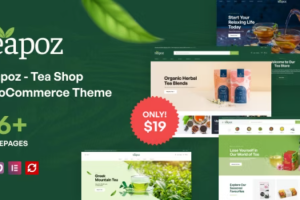 Teapoz (v1.2.0) Tea Shop WooCommerce Theme