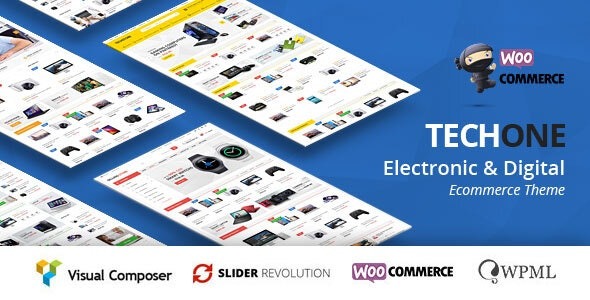 TechOne v3.0.3 Electronics Multipurpose WooCommerce Theme ( RTL Supported )