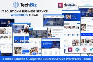 Techbiz (v2.7.3) IT Solution Service WordPress Theme