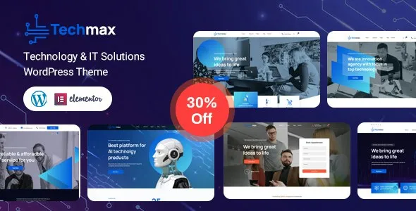 (v1.2.2) Techmax IT Solutions & Technology WordPress Theme