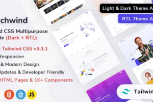 Techwind (v3.0.0) Tailwind CSS Multipurpose Landing Page Template
