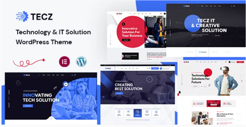 Tecz v1.0.0 IT Solutions & Technology WordPress Theme