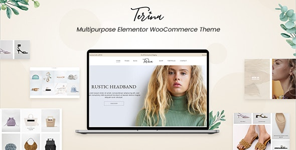 Terina (v1.5.2) Multipurpose Elementor WooCommerce Theme