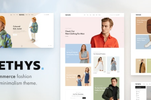 Tethys (v1.7.0) Fashion and Minimalism Theme