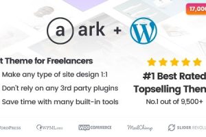 The Ark v1.70.0 WordPress Theme made for Freelancers