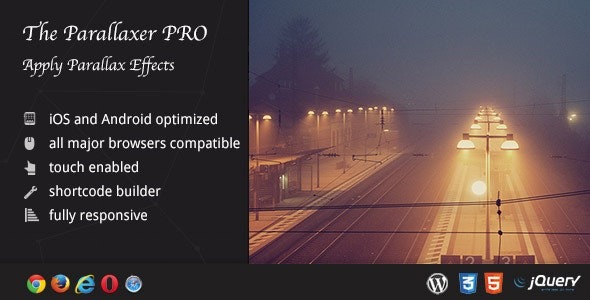 The Parallaxer WP v3.14 Parallax Effects on Content