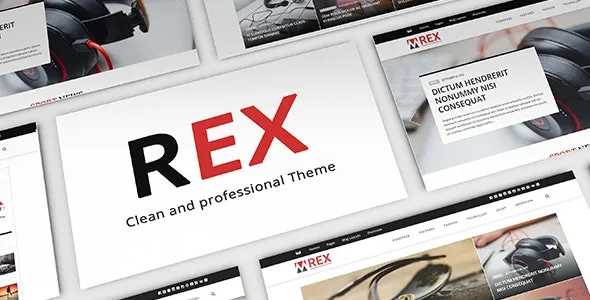 The REX (v4.0.1) WordPress Magazine and Blog Theme