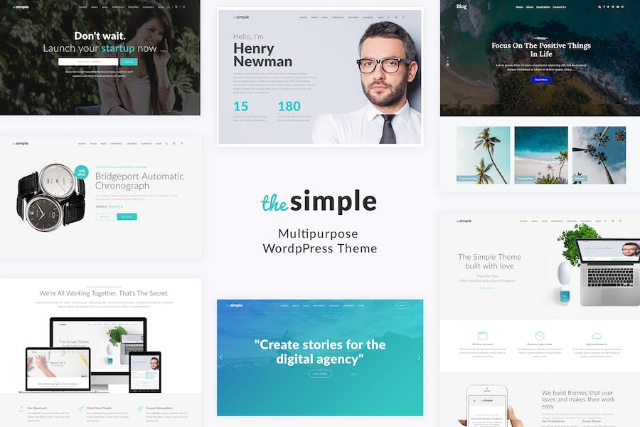 The Simple v2.9.0 Business WordPress Theme