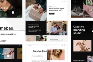 Themebau (v1.0.2) Minimal Portfolio & Agency WordPress Theme
