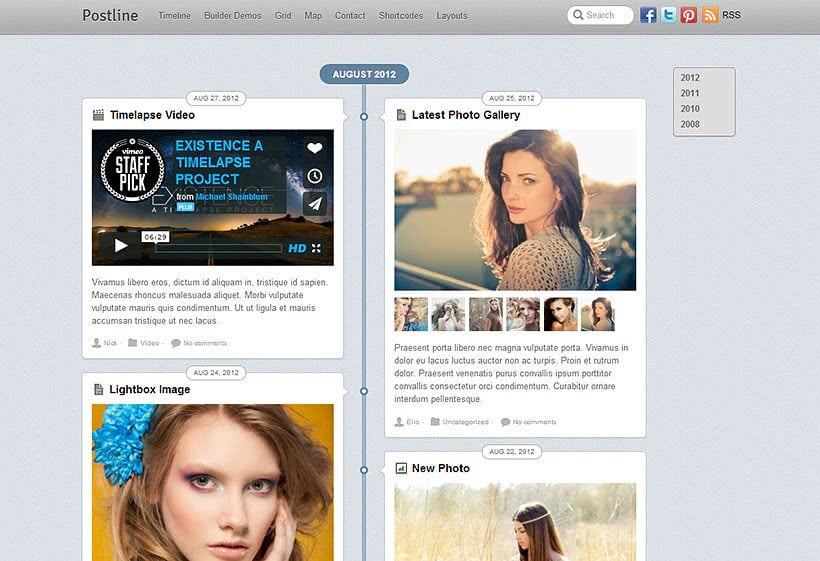 Themify Postline WordPress Theme v7.1.2 #