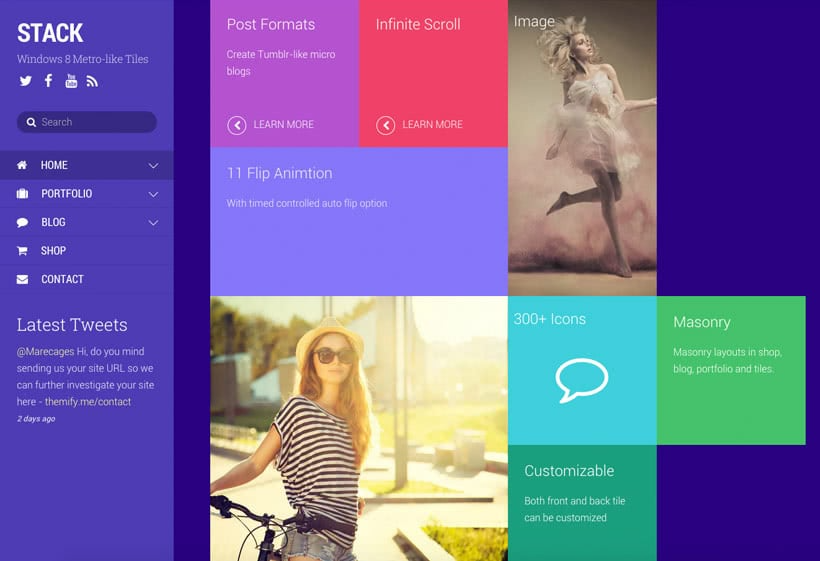Themify Stack WordPress Theme v7.1.7 #