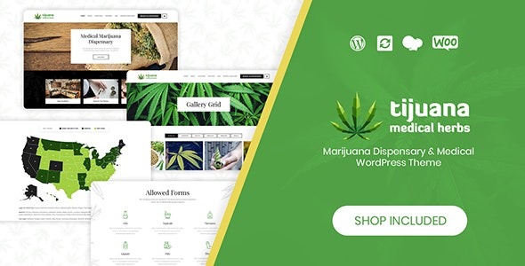 Tijuana (v1.6.1) Marijuana Dispensary & Medical WordPress Theme