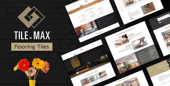 TileMax v3.0 Flooring, Tiling WordPress Theme