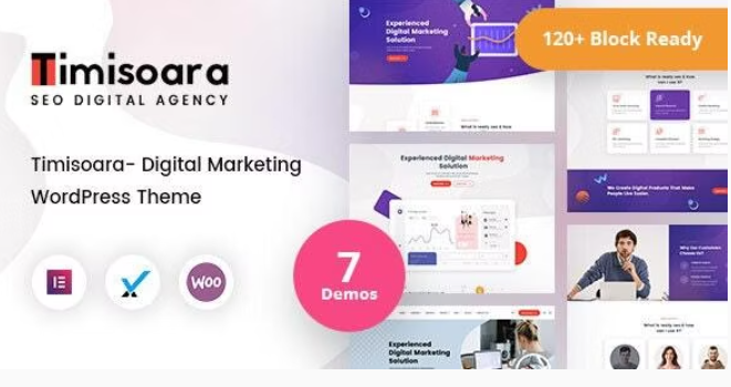 Timisoara v3.0.0 Digital Marketing WordPress Theme + RTL