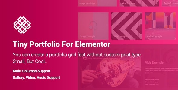 Tiny Portfolio Widget For Elementor v1.0.7.4