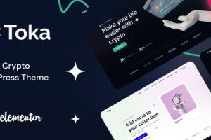 Toka (v1.38) NFT & Crypto WordPress Theme