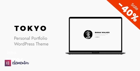 Tokyo (v3.5) Personal Portfolio WordPress Theme