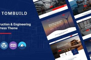 Tombuild (v1.0.8) Construction & Engineering WordPress Theme