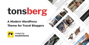 Tonsberg v1.4 A Modern WordPress Theme for Travel Bloggers