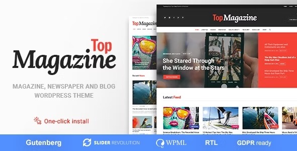 Maganizer v1.2.2 – Modern Magazine WordPress Theme Download