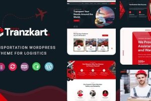 Tranzkart - 物流运输 WordPress 主题 1.0.4
