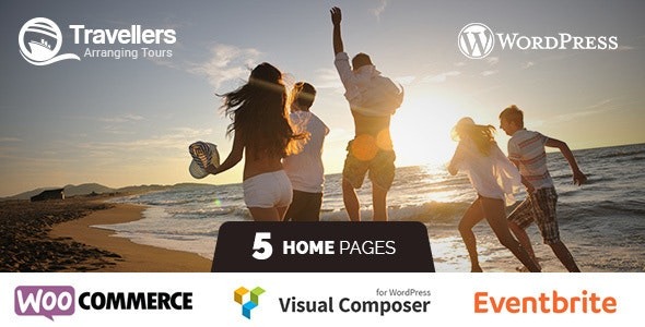 Travellers v1.5.1 Tour & Travels One Page Theme