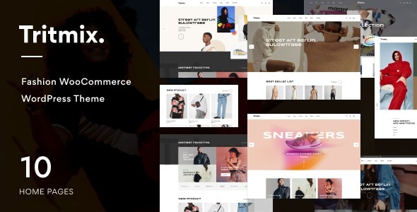Tritmix (v1.2.0) Fashion Elementor WooCommerce Theme