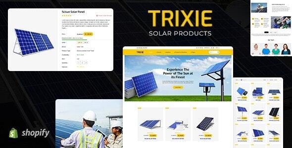 Trixe – Solar Responsive Shopify Template May 6, 2023