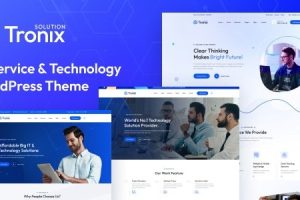 Tronix (v1.1.9) IT Service And Technology WordPress Theme