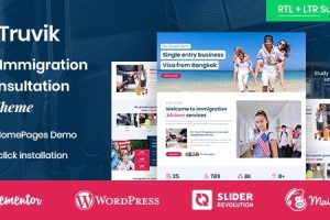 Truvik (v1.7) Immigration Consulting WordPress Theme