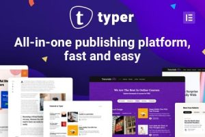 Typer - 多作者出版 WordPress 主题 1.20.0