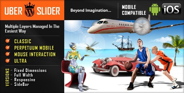 UberSlider v2.2 Layer Slider WordPress Plugin