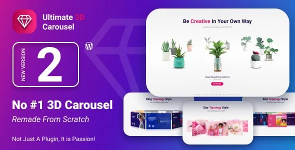 Ultimate 3D Carousel v.2.0 WordPress Plugin Download