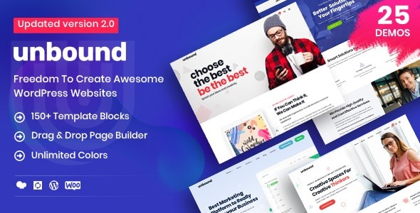 Unbound v2.2.1 Business Agency Multipurpose Theme