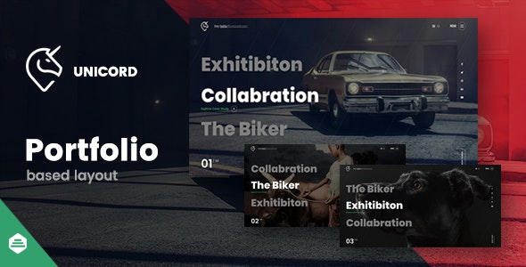 Unicord v1.3.0 Creative Portfolio for Freelancers & Agencies Theme
