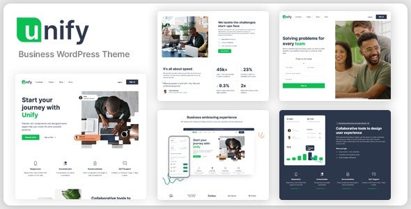 Unify v.1.0.0 – Multipurpose Business WordPress Theme
