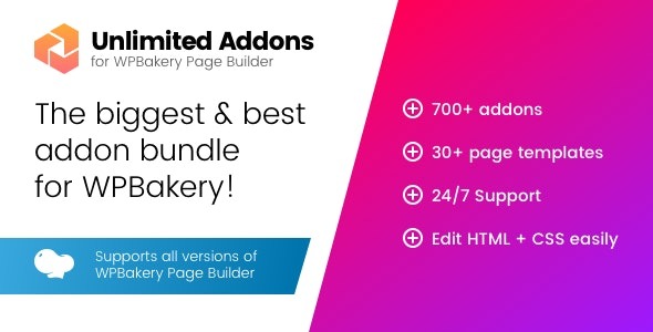 Unlimited Addons for WPBakery Page Builder (Visual Composer) v.1.0.42