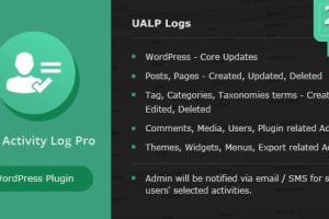 User Activity Log PRO for WordPress v2.3.5