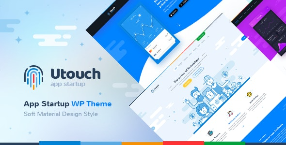 Utouch v3.3.4 Startup Multi-Purpose Business and Digital Technology WordPress Theme