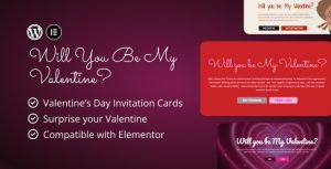 Valentine’s Day Invitations for Elementor v1.0.0