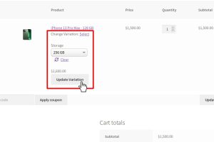 Variation Switcher in Cart for WooCommerce v1.9.0